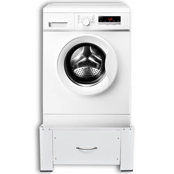 Vidaxl Washing Machine Pedestal With Drawer Wayfair